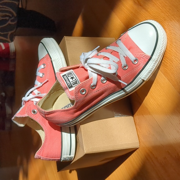 Converse Shoes Salmon Pink Womens Chuck Taylor All Star Converse